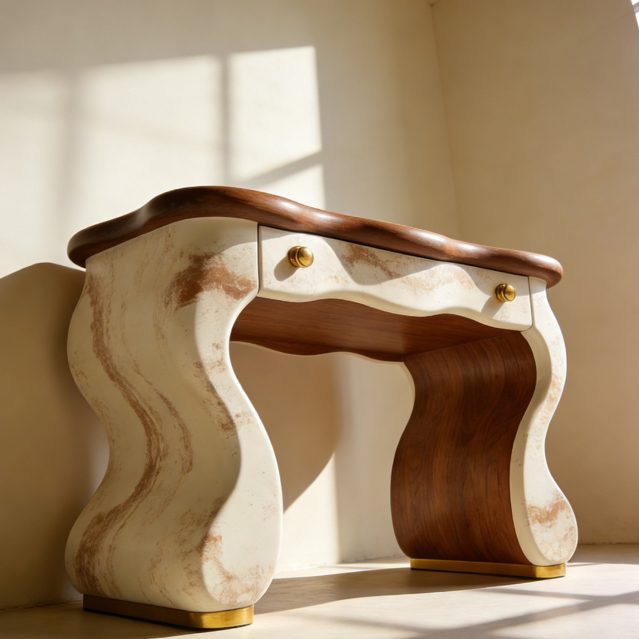 โต๊ะเครื่องแป้งทรงทันสมัย