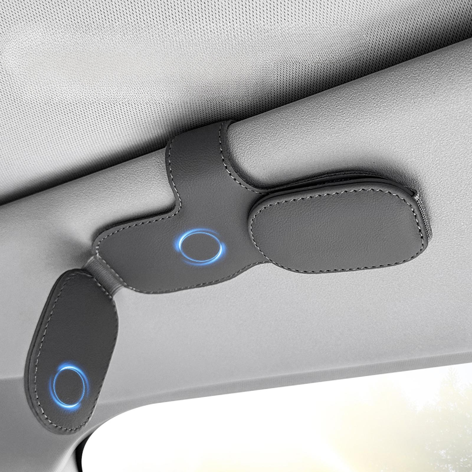 Car Sun Visor Sunglasses & Ticket Clip