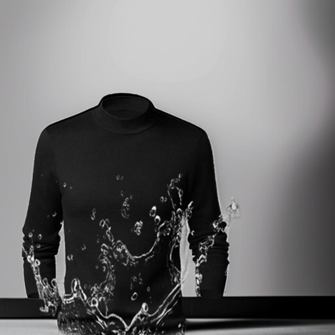 베이직 캐주얼 남성 니트 앞모습