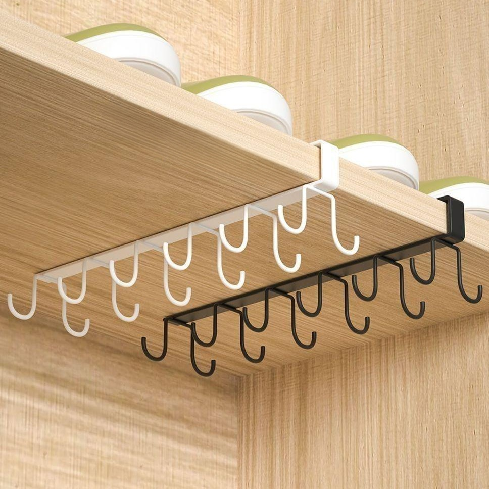 吊り下げ式多機能アイアンフック キッチン・クローゼット用収納フック