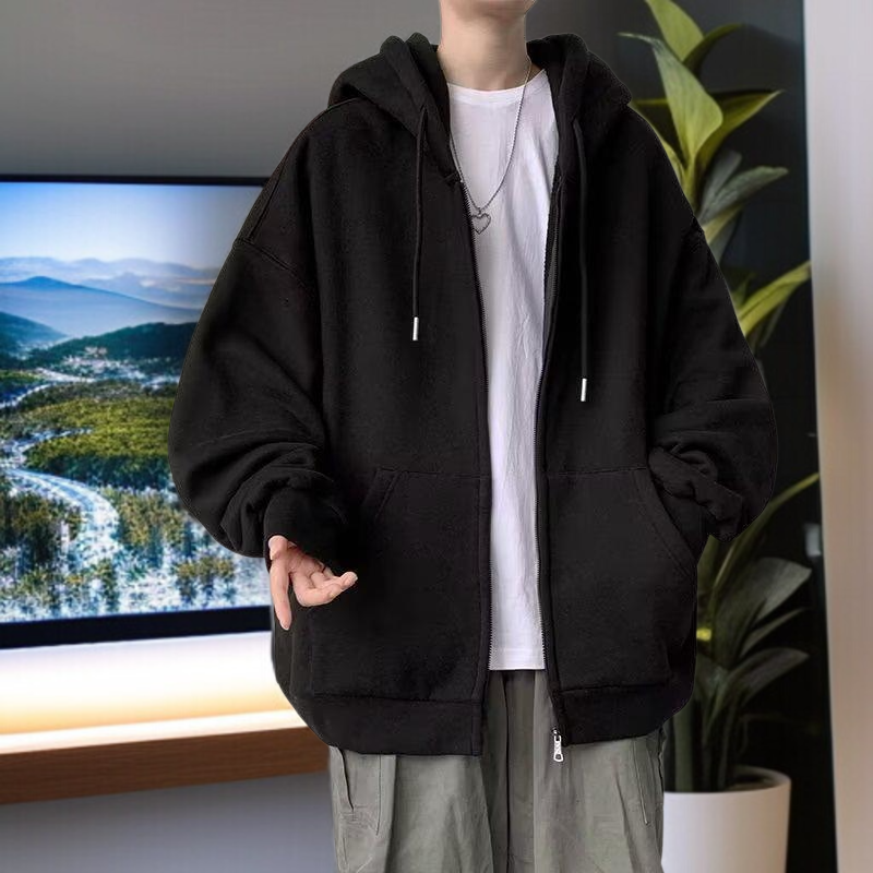 편안한 남자 카디건 디테일