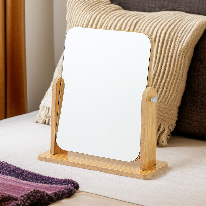 회전식 데스크탑 화장 거울