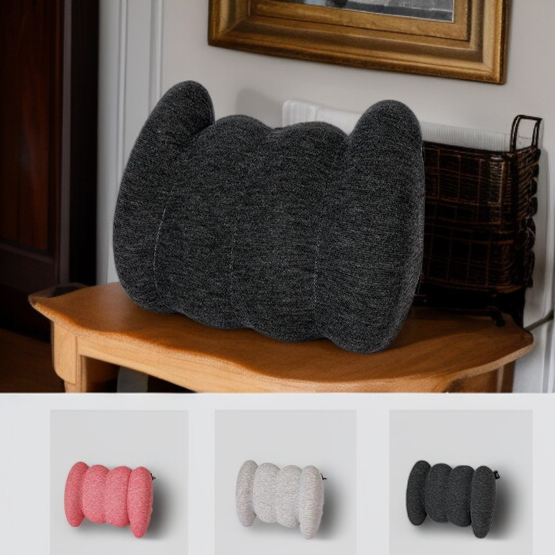 허리 지지 메모리폼 쿠션 차량 및 사무실용 허리 보호