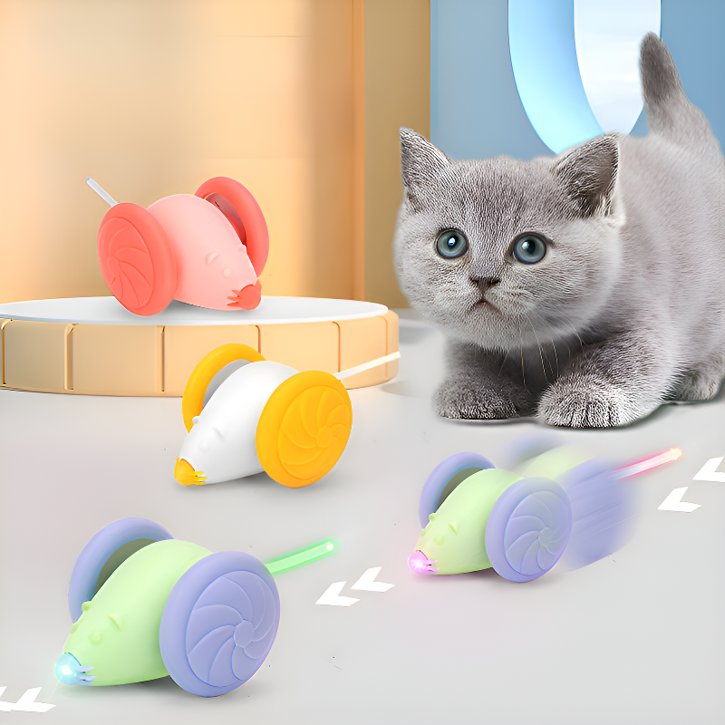 Smart Rolling Cat Teaser Toy