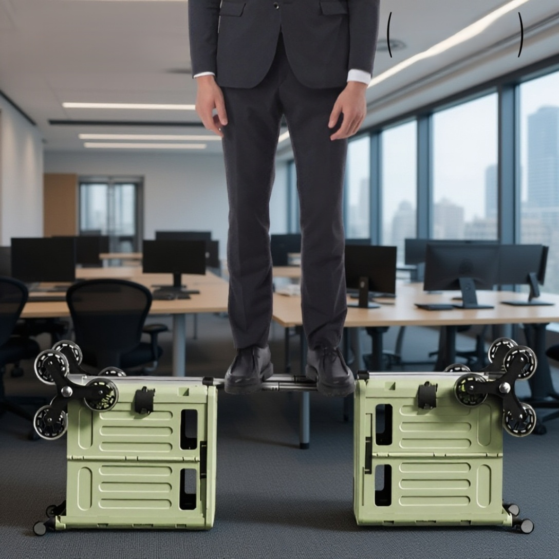 عربة عملية لتنظيم ونقل الأغراض المنزلية