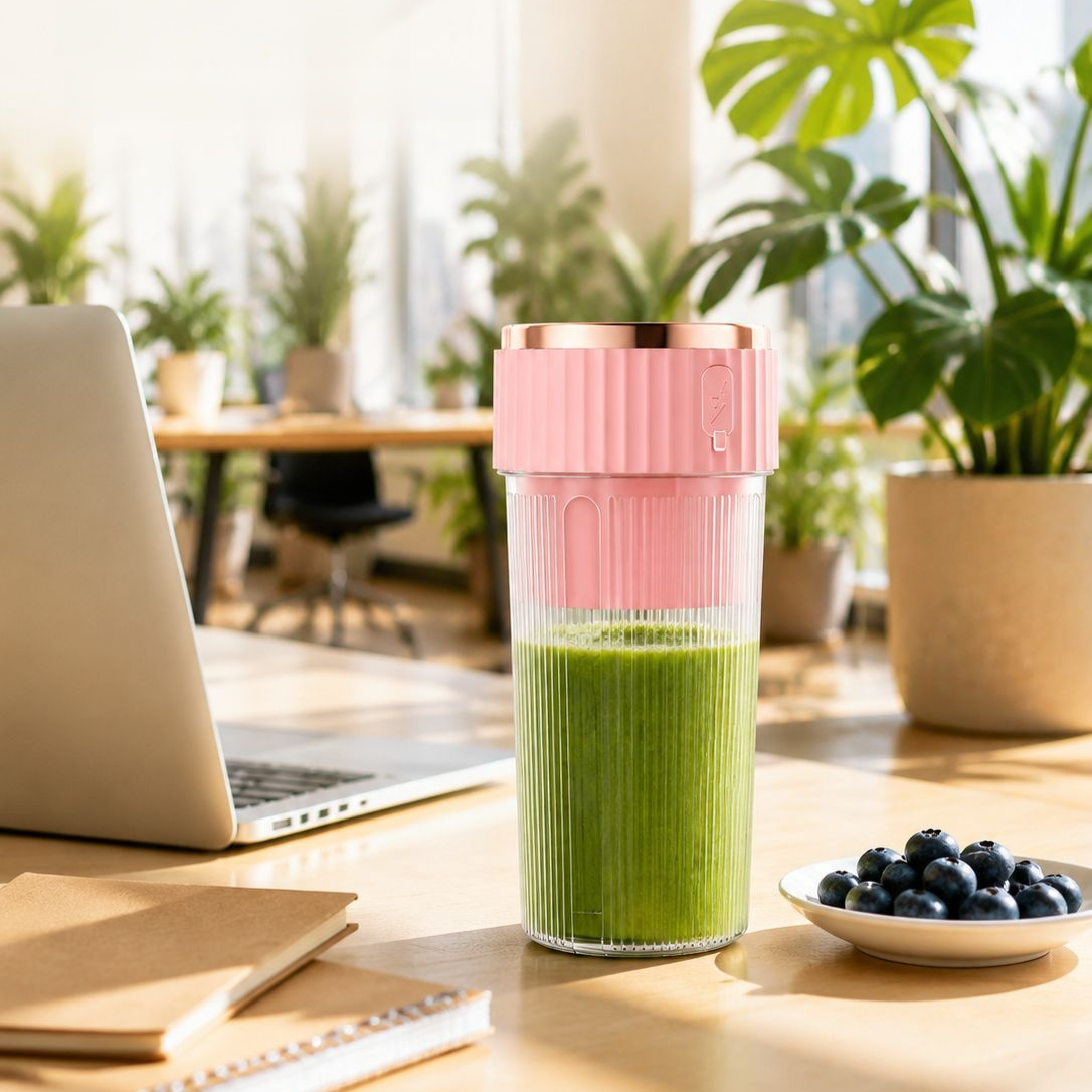 Vaso exprimidor portátil recargable