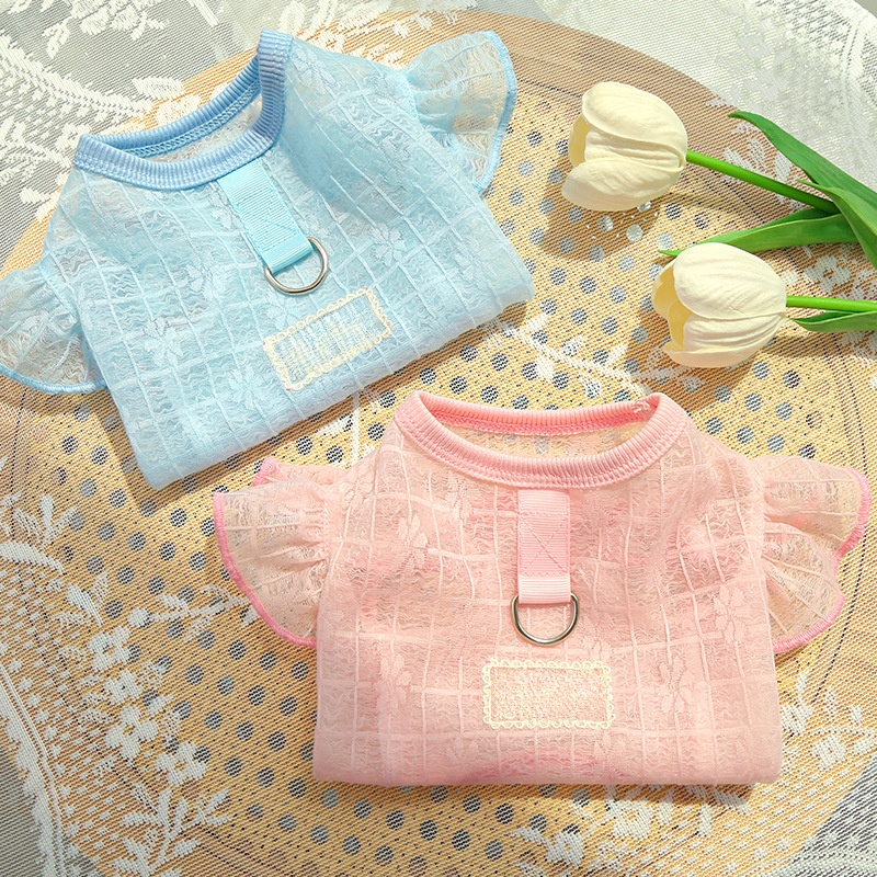 เสื้อสุนัขเนื้อผ้าเรียบลื่น ยืดหยุ่น ใส่สบาย