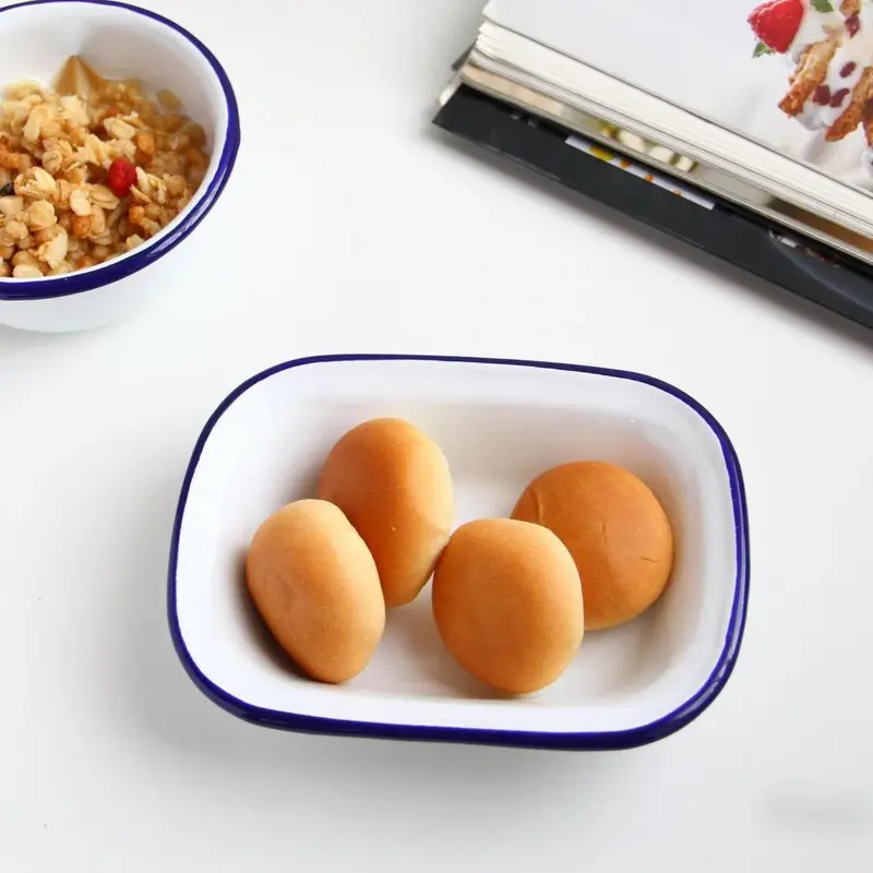 Rectangular Enamel Plate