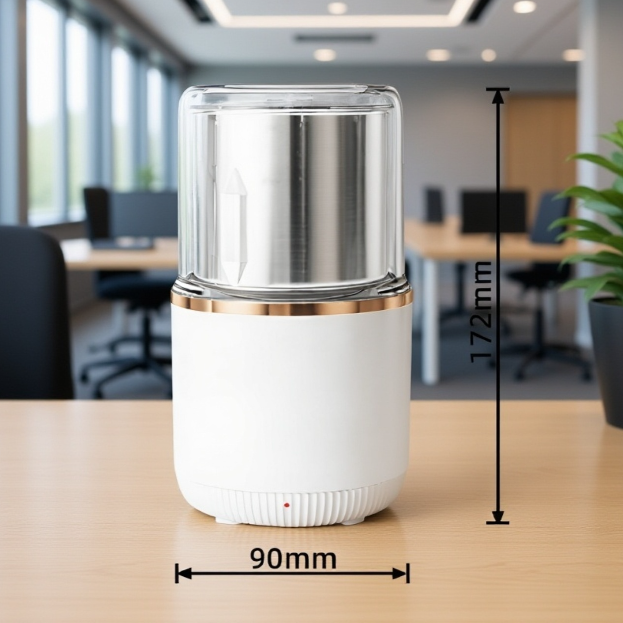 分解洗浄可能なコーヒーグラインダー