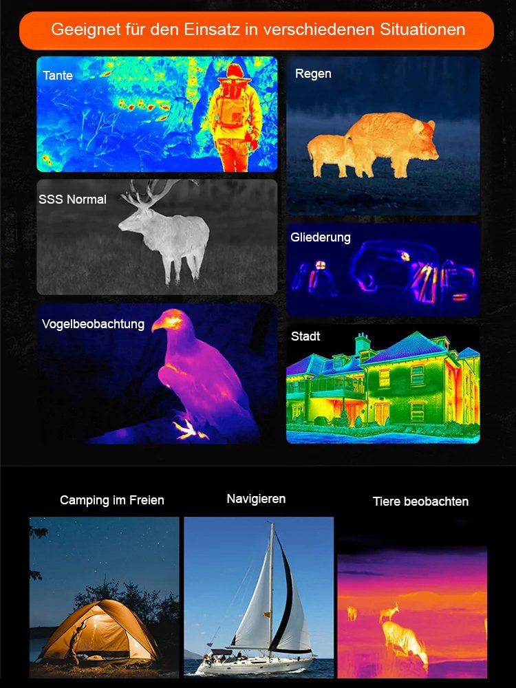 Deutsche Technologie Wärmebildmonokular Nachtsichtgerät