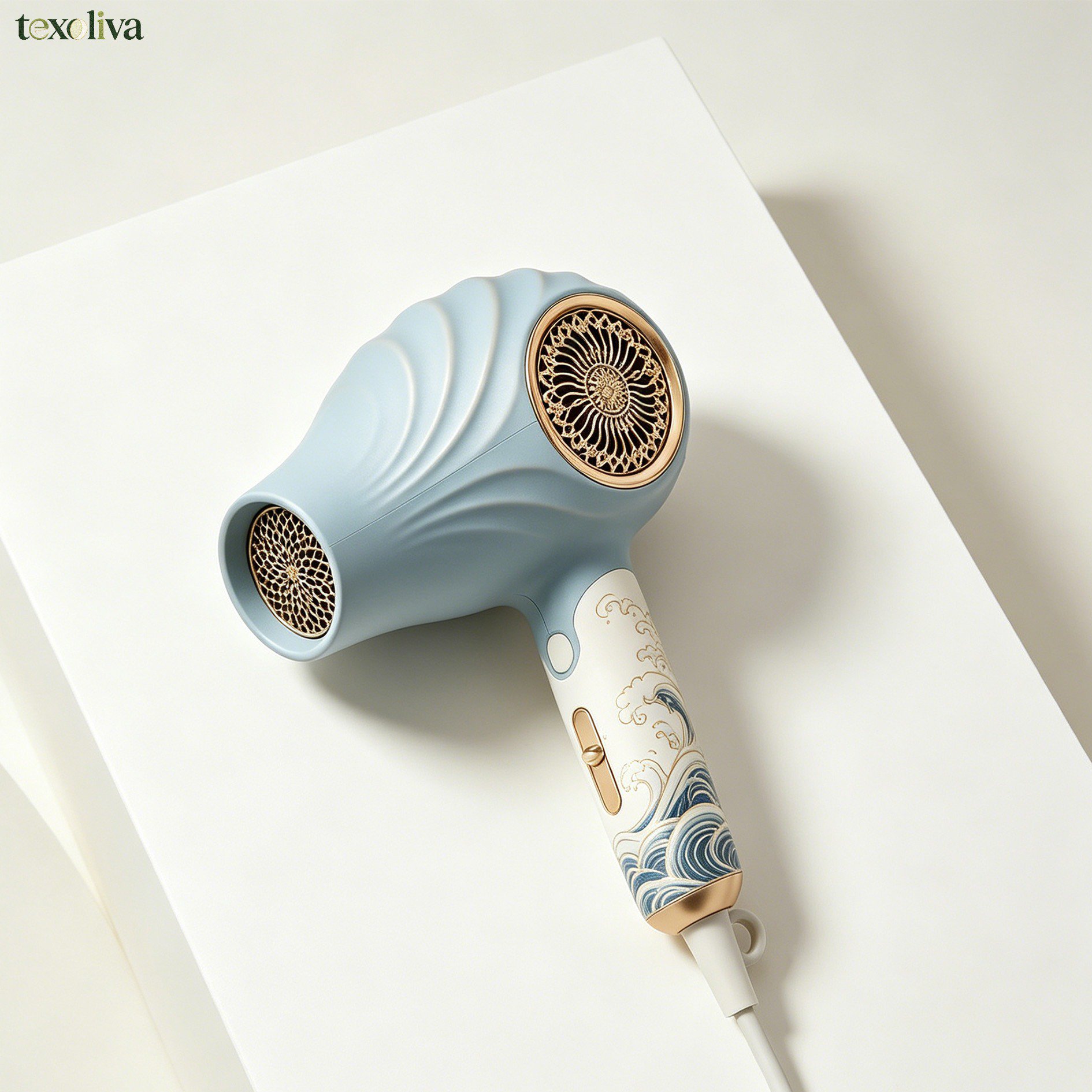 Ionic technology hair dryer for smooth hair