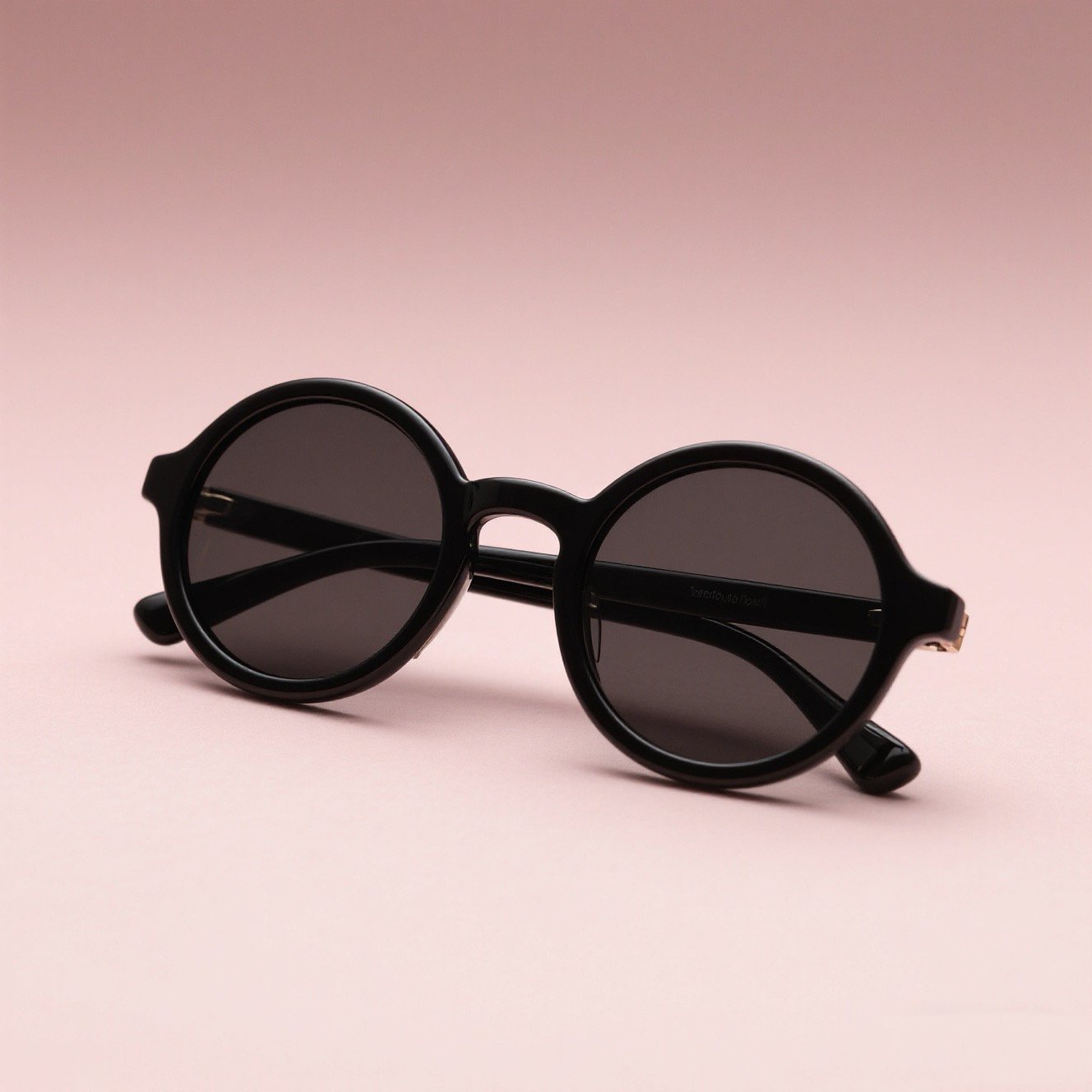 แว่นกันแดดทรงกลมวินเทจ