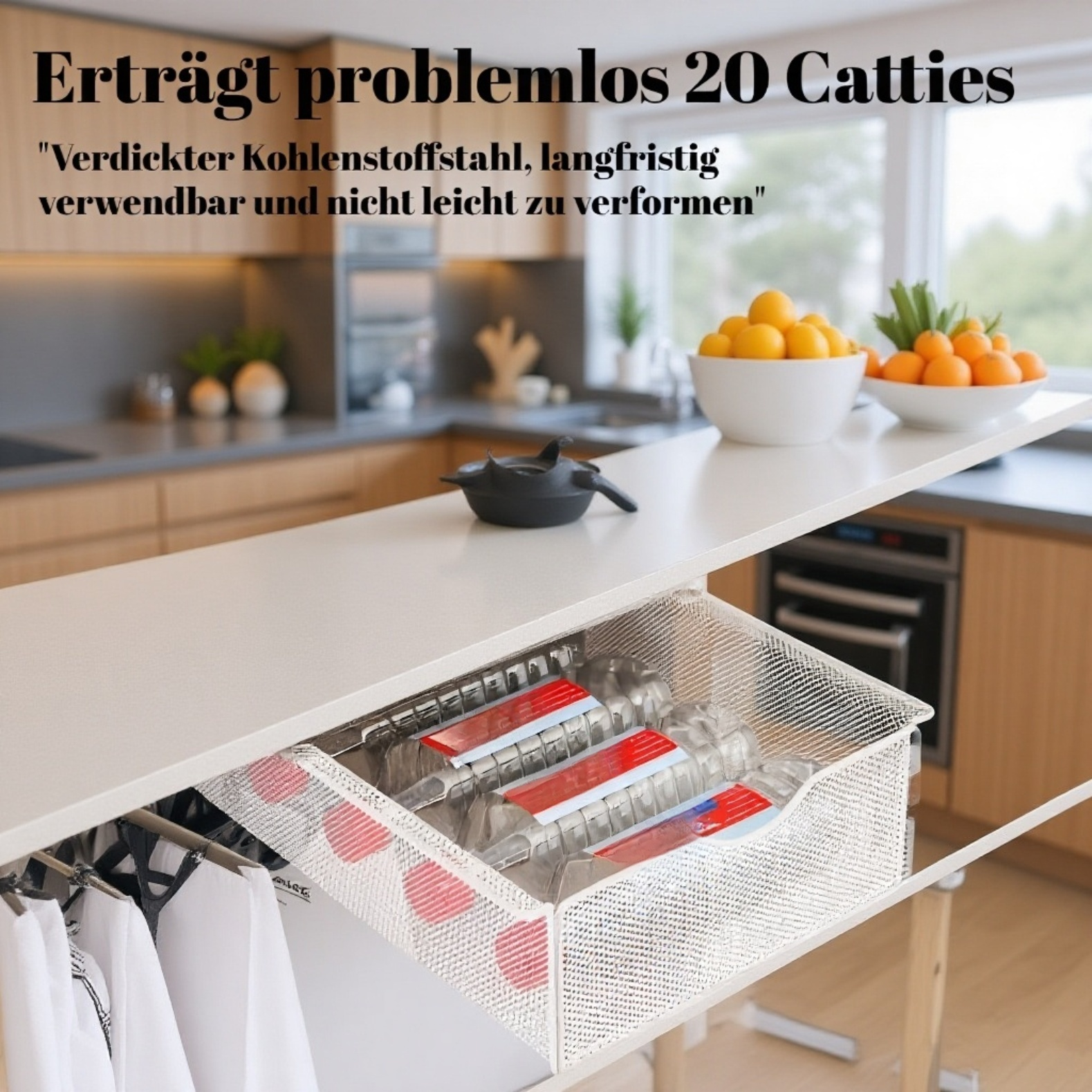 Sortiersystem für kleine Kleidungsstücke im Schrank