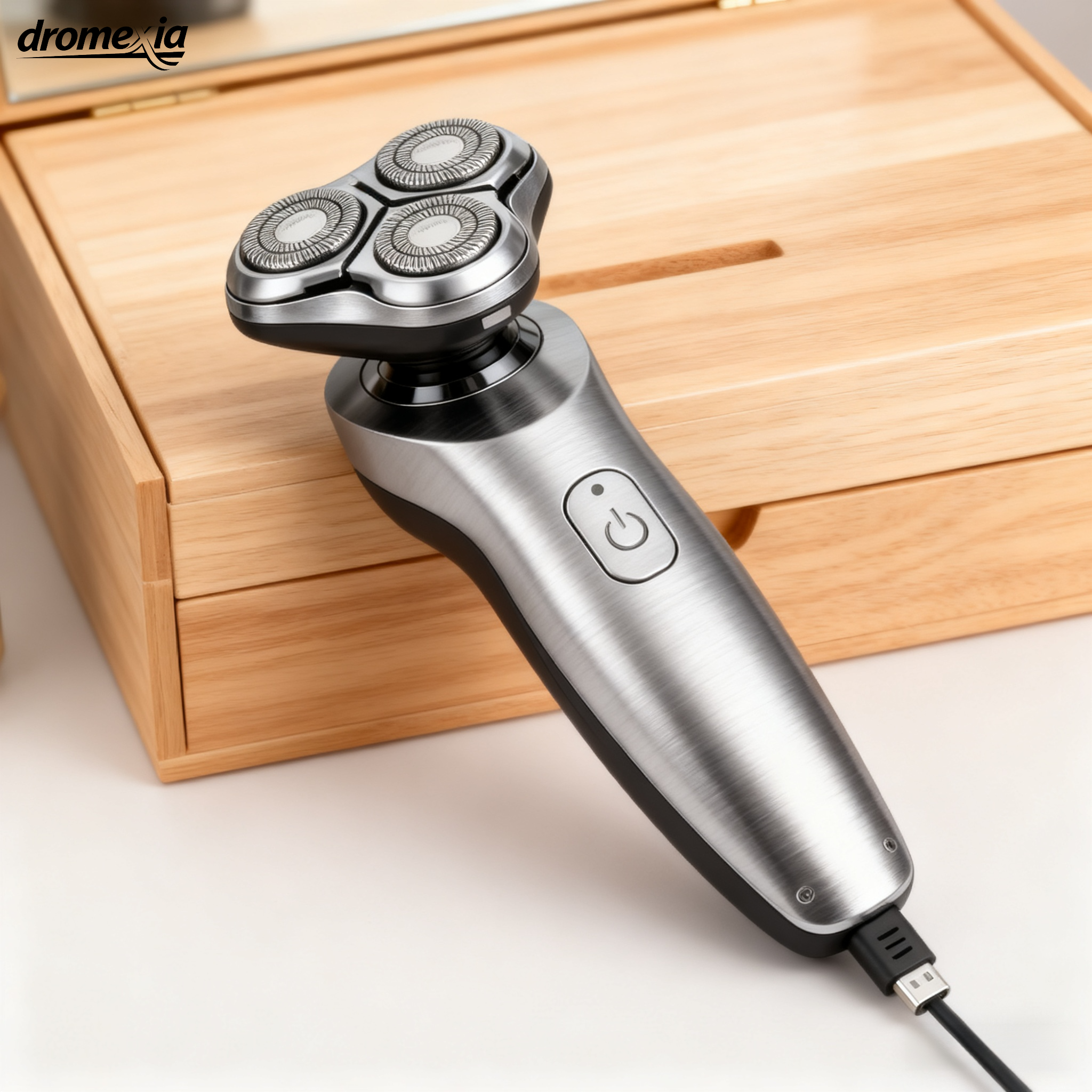 사이클론 기능이 적용된 남성용 전기 면도기 제품 이미지