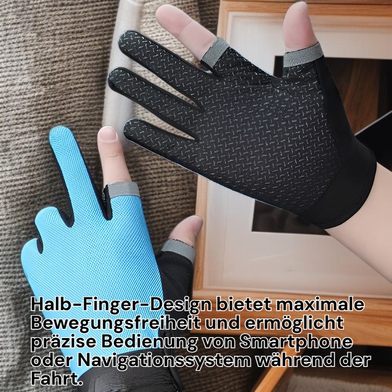 DayProject Motorrad-Handschuhe, halbfinger