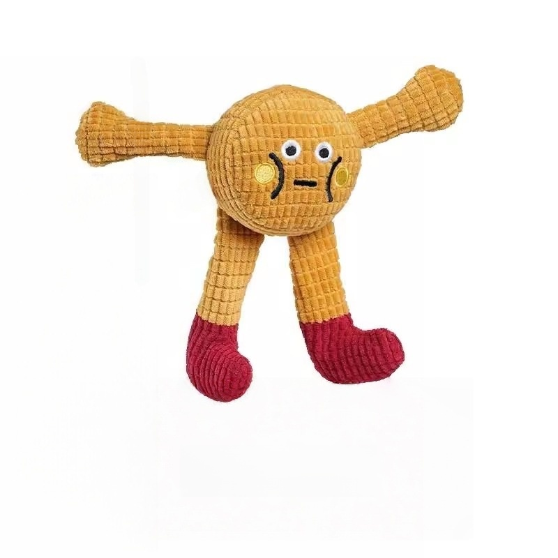 Washable Plush Catnip Toy with Sound for Cats and Dogs