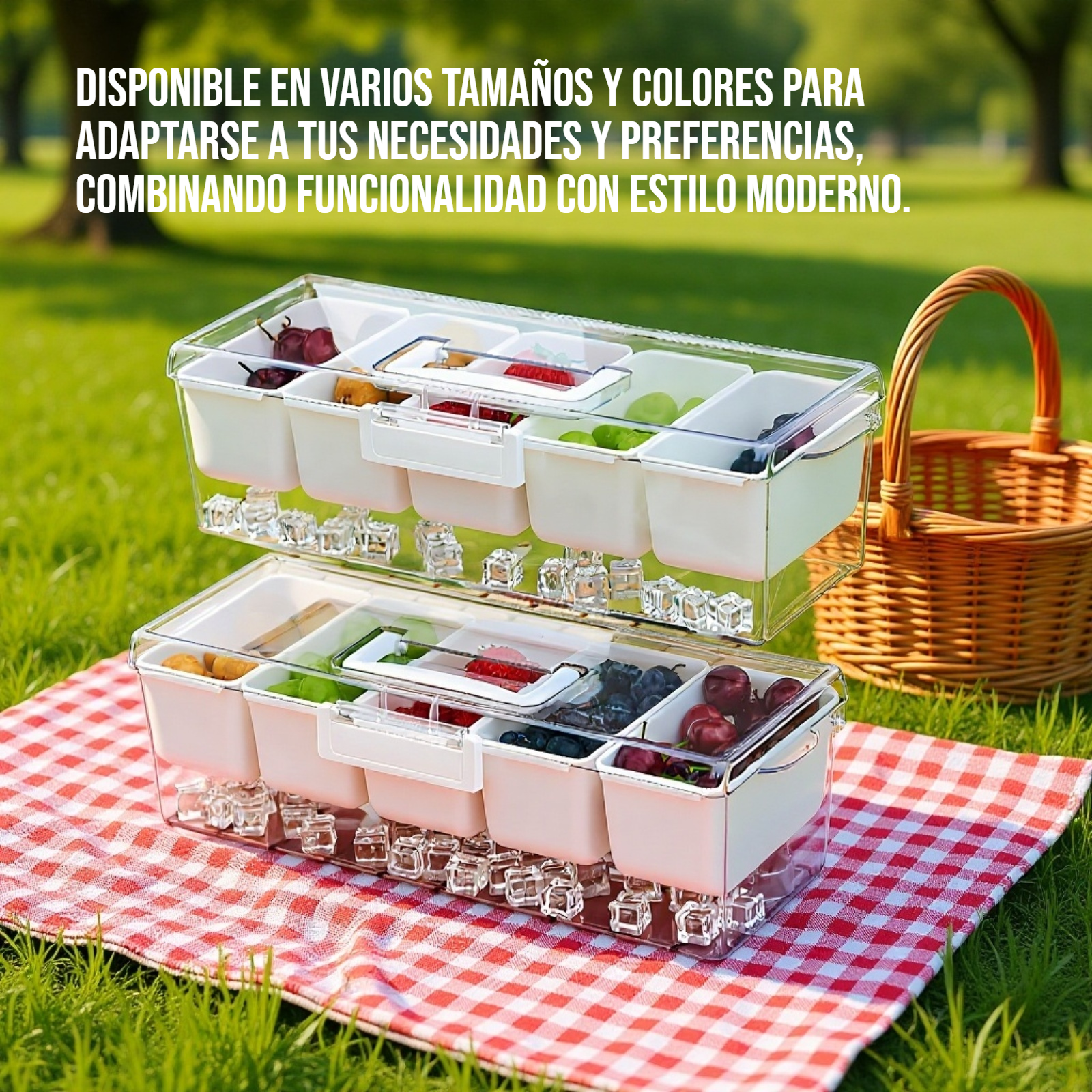 Caja de almacenamiento de alimentos resistente y segura