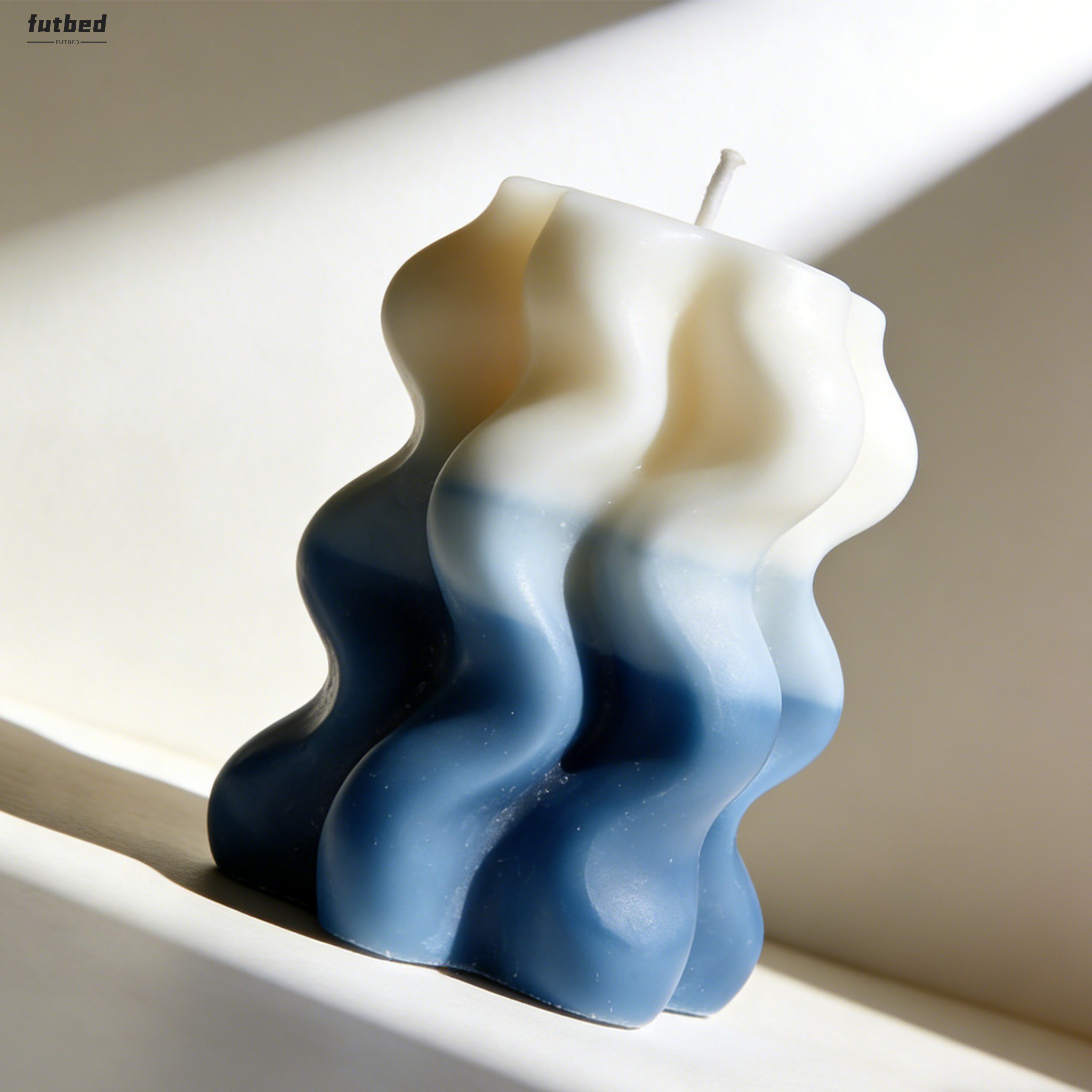 Luxury fragrance candles with decorative design