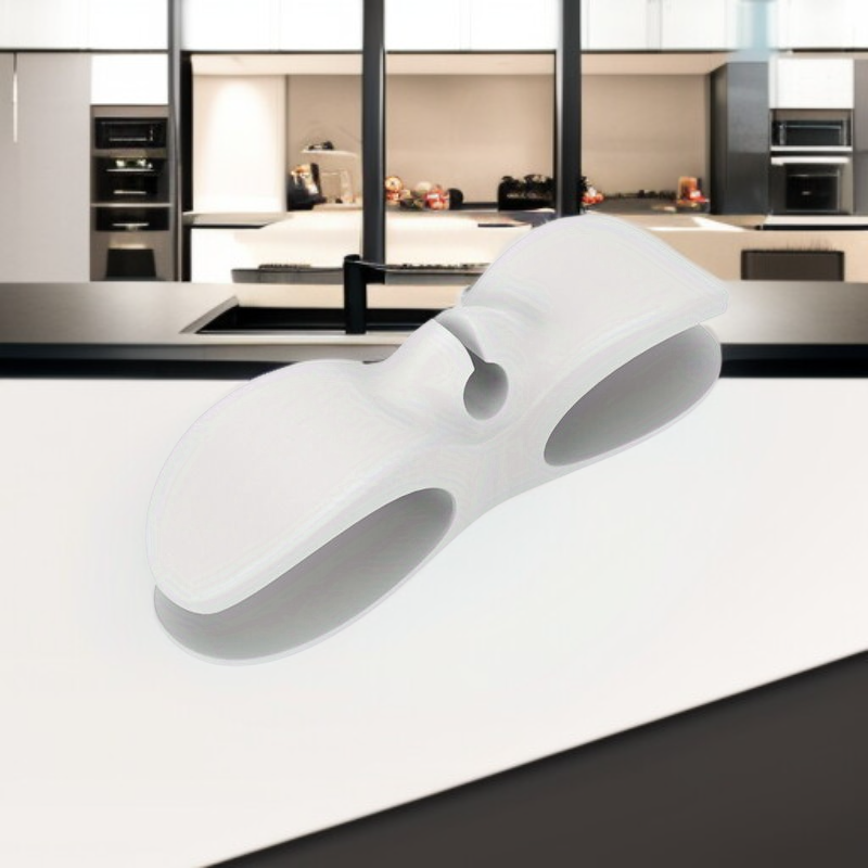  ที่เก็บสายไฟสำหรับเครื่องใช้ในครัว 2 ชิ้น, ที่พันสายไฟพร้อมกาว, ที่จัดเก็บสายไฟ