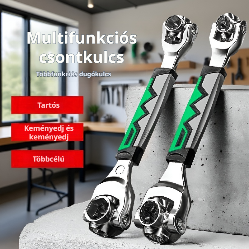 8 az 1-ben multifunkciós csillagcsontkulcs, tartós univerzális nagy keménységgel