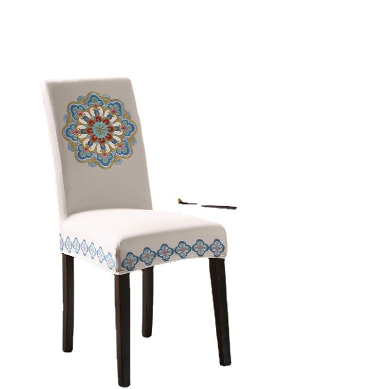 High space utilization dining chair cover Dining chair table cover Four seasons artistic flavor serv