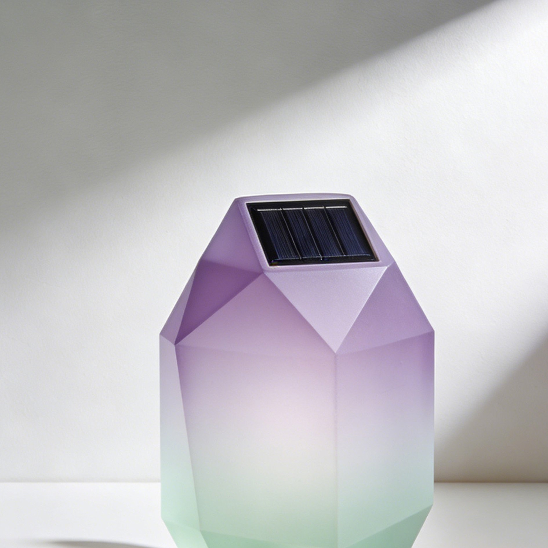 Lámpara de pared solar con sensor