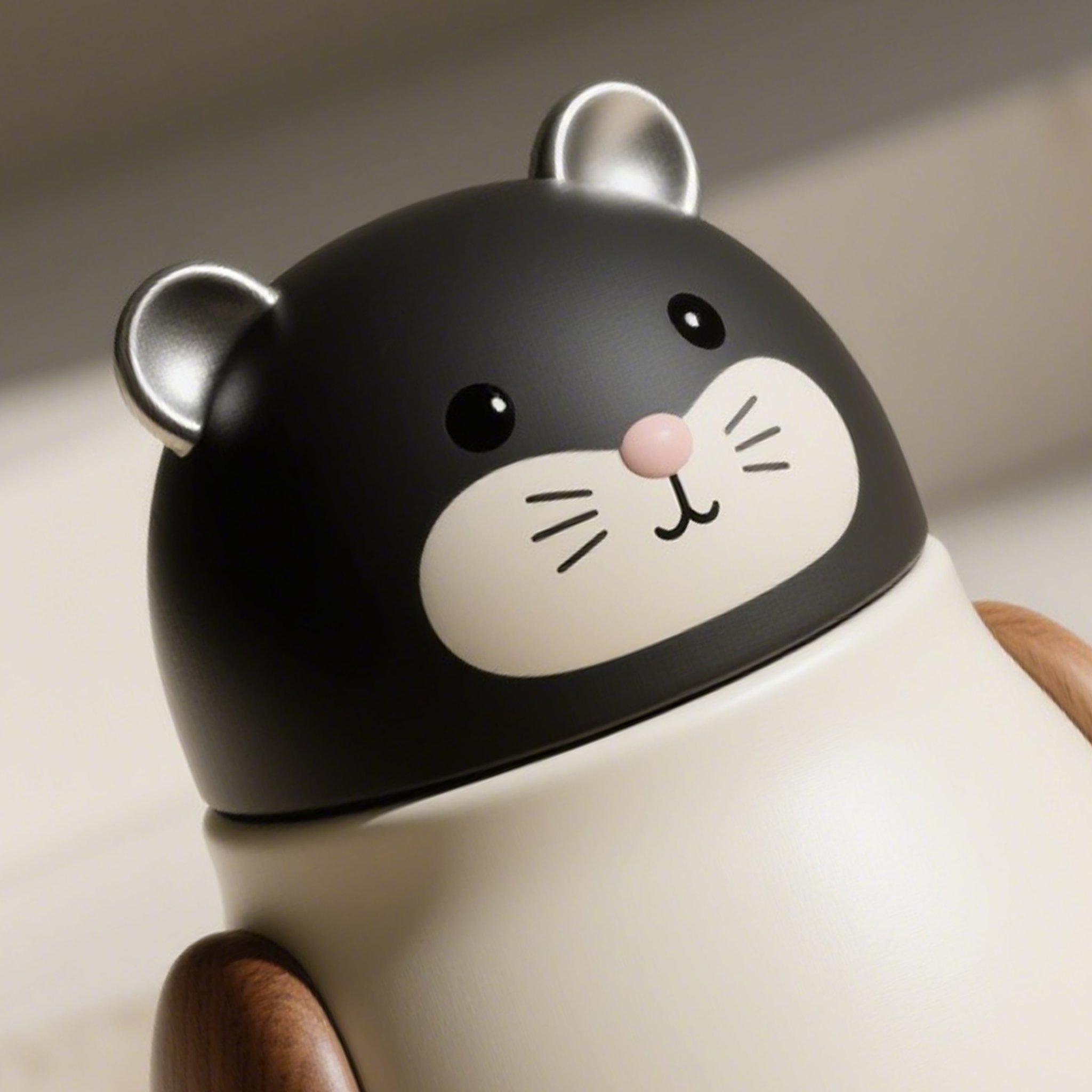 แก้วสแตนเลสสำหรับหนูเล็กทนทานพิเศษ