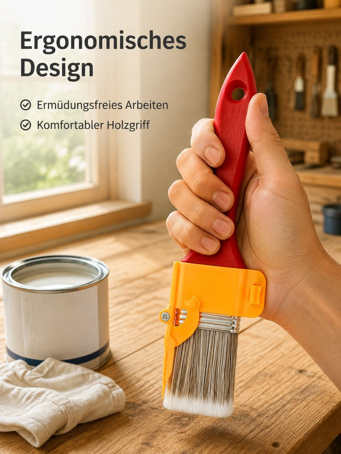 Multifunktionaler Kantenschneider Farbtrennpinsel