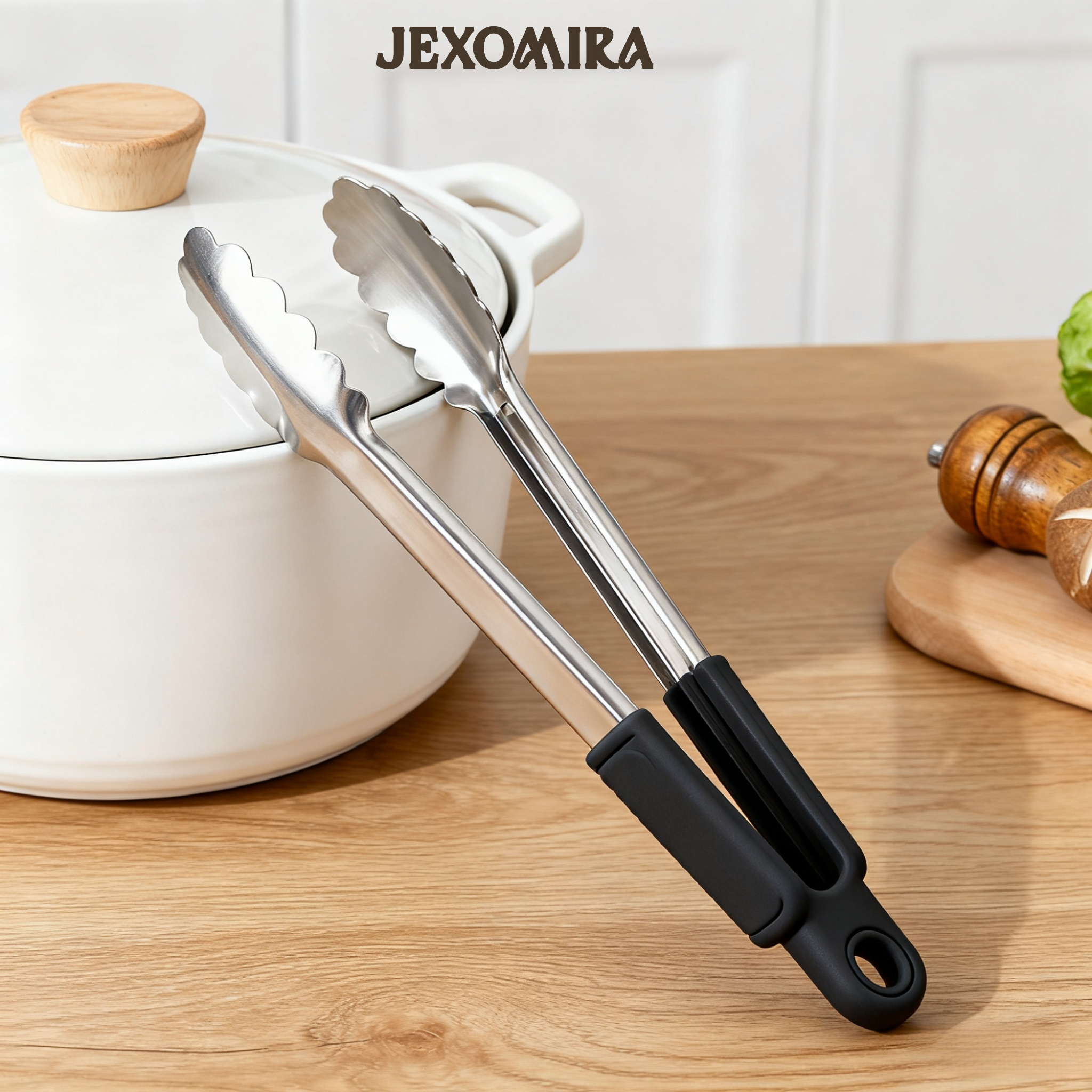 스테인리스 스틸 식품 집게 전체 세트 이미지