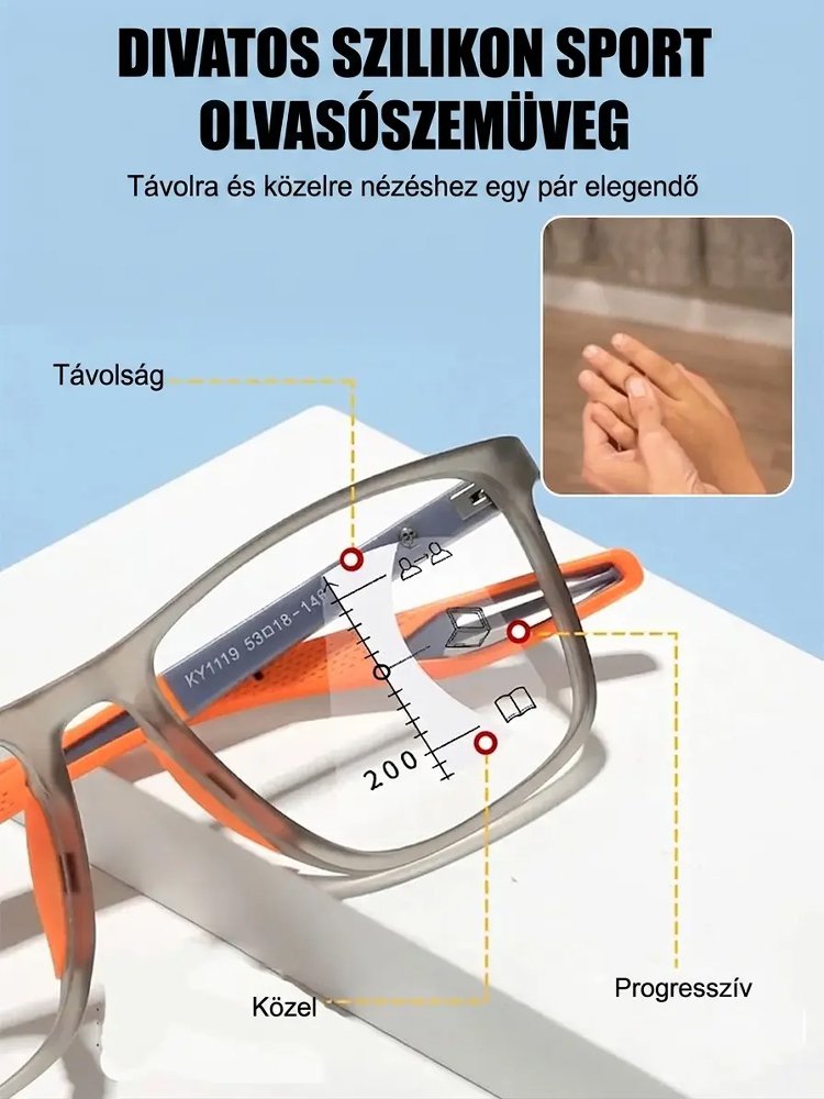 Egy évszázados német szemüveggyár által kifejlesztett autofókuszos okosszemüveg!
