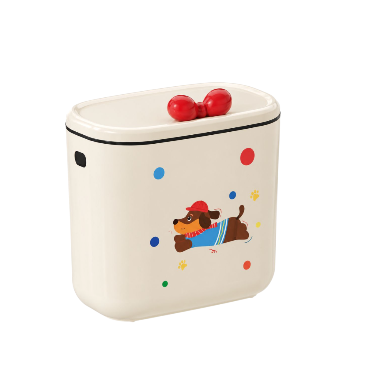 Wall-Mounted Kitchen Trash Can, Large Capacity Waste Paper Basket Storage Bin