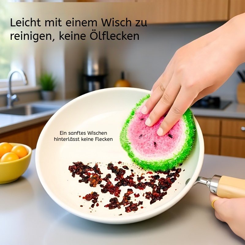 Topfreiniger Bürste in Wassermelonenform