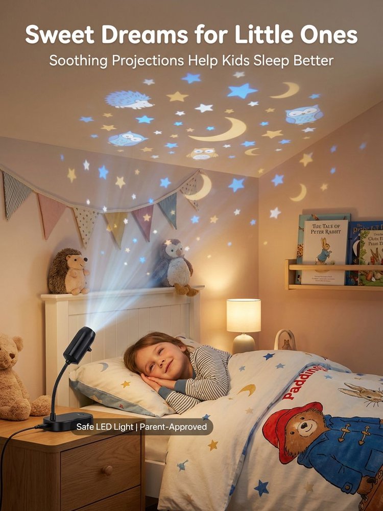 Ocean and Starry Sky Projection Lamp