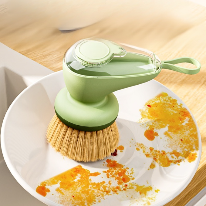 One touch liquid pot brush artifact