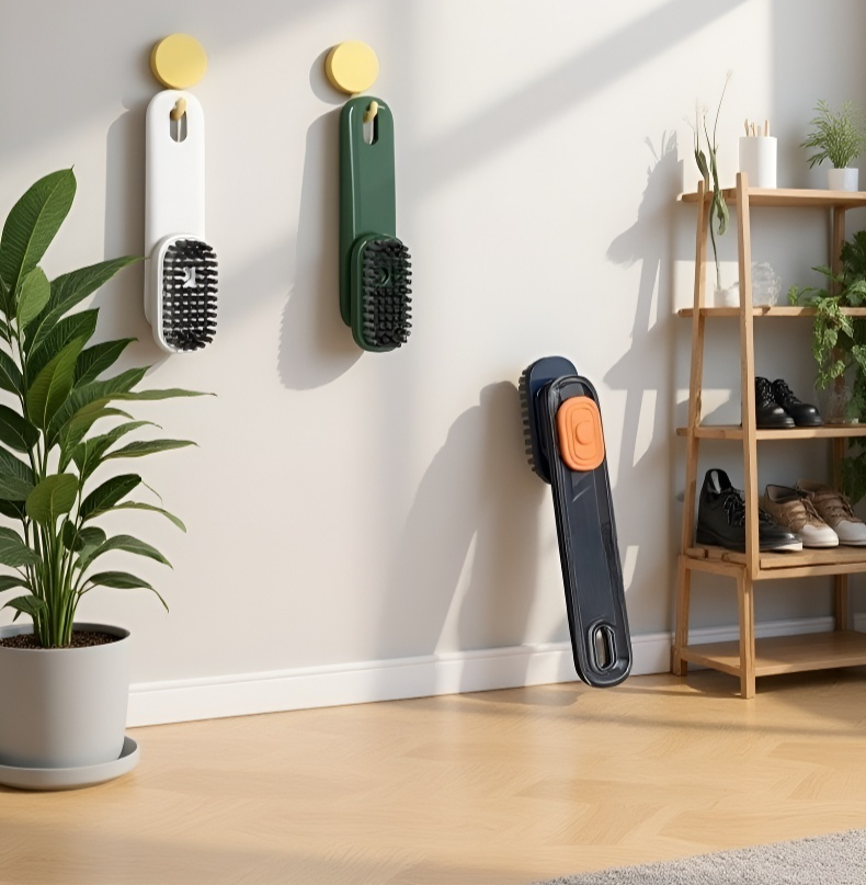 액체 저장 탱크가 내장된 브러시 디자인