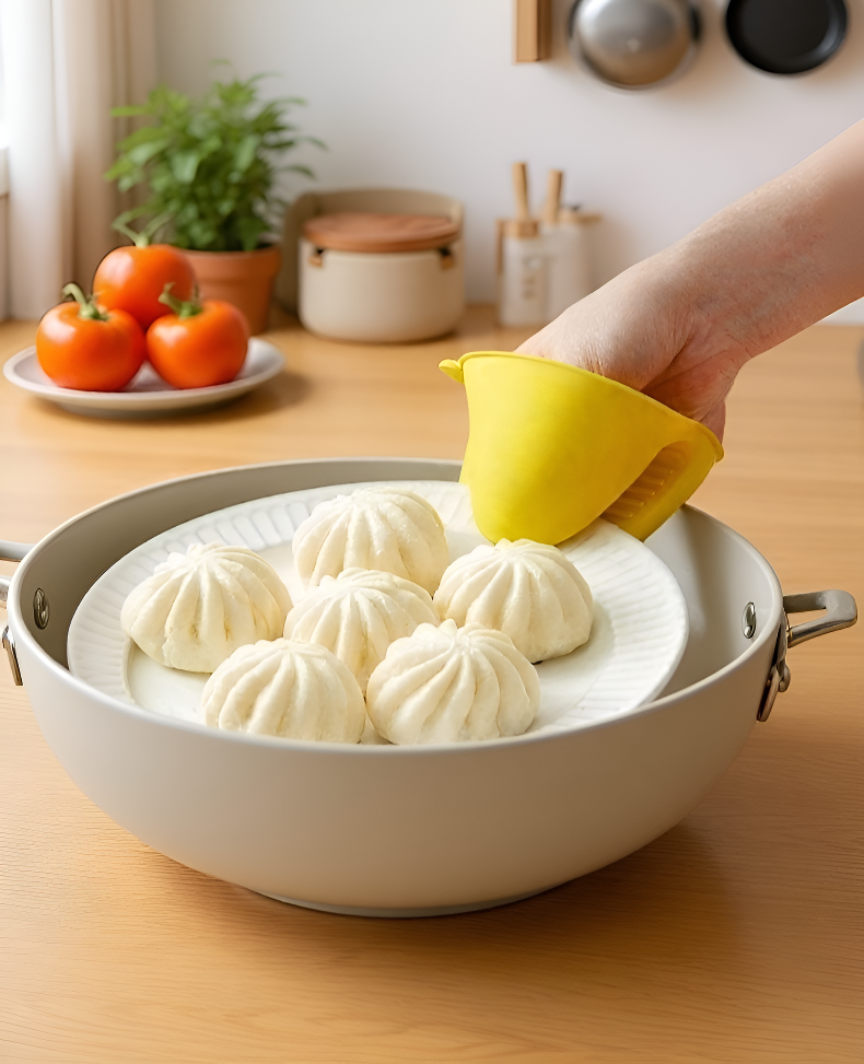 오븐 사용에 적합한 내열 실리콘 장갑