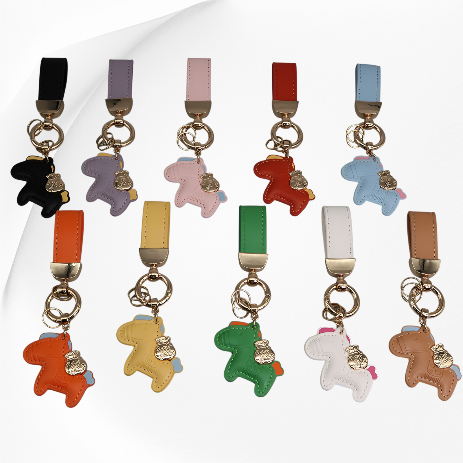 Pulsera llavero de pony caricatura