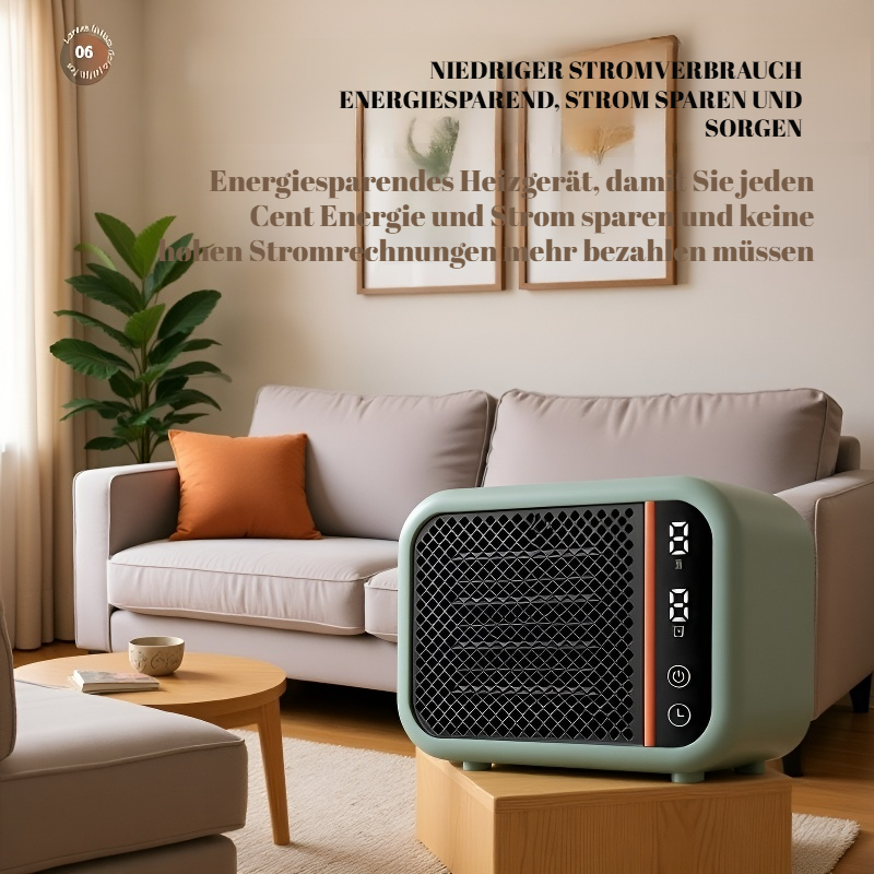 大功率速热桌面暖风机