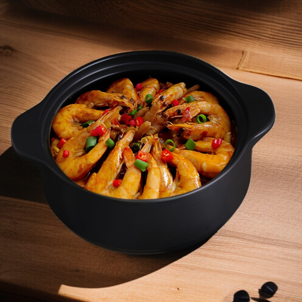 耐熱セラミック大サイズ土鍋