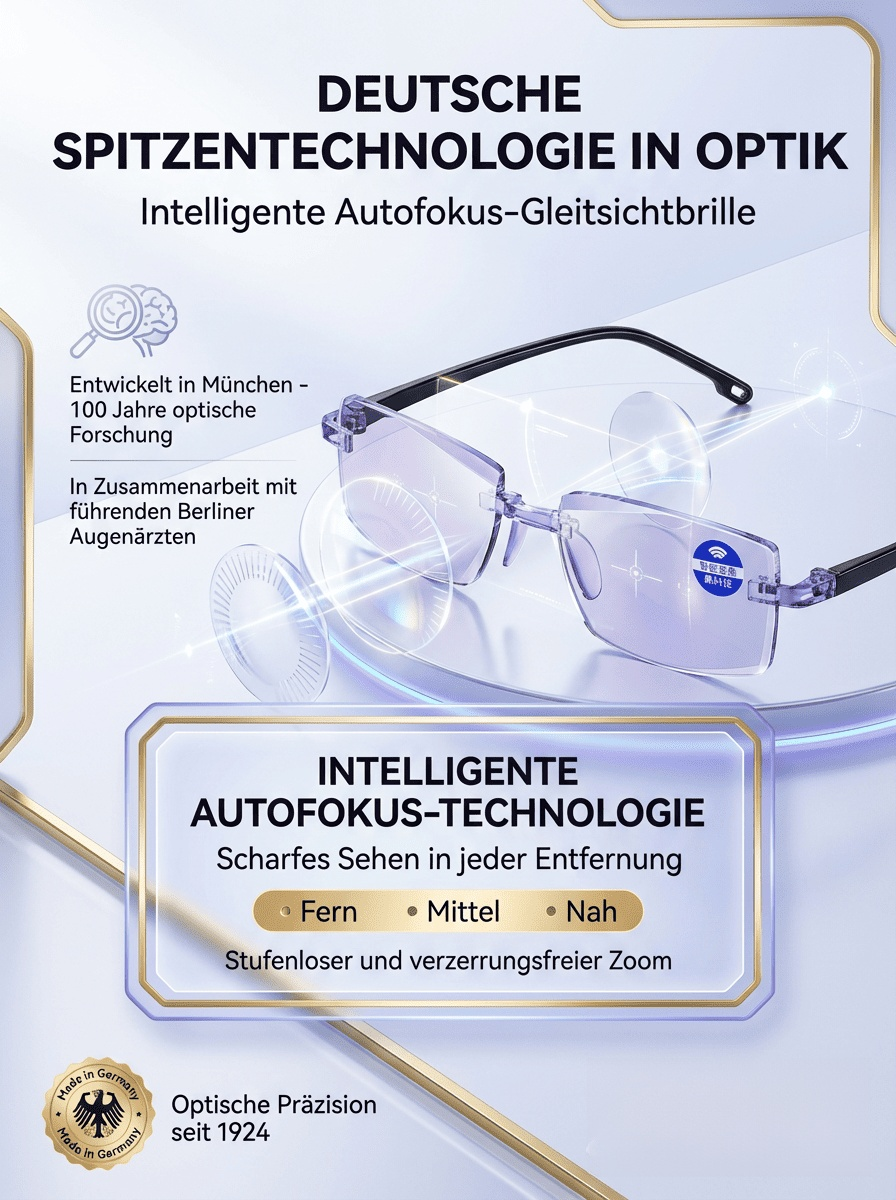 【Von Augenexperten empfohlen】In einer Sekunde aufgesetzt, die Welt sofort im Fokus!