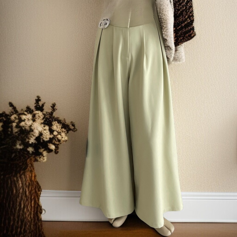 와이드 팬츠 슬랙스 하이웨스트 정장 정신 와이드 팬츠