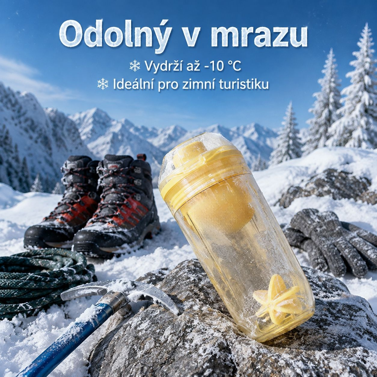 Cestovní mixovací šálek