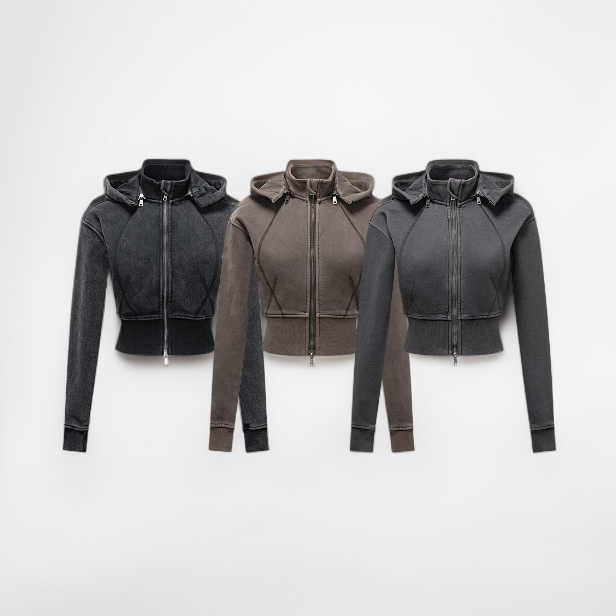 سترة رياضية قابلة للفصل بتصميم كلاسيكي