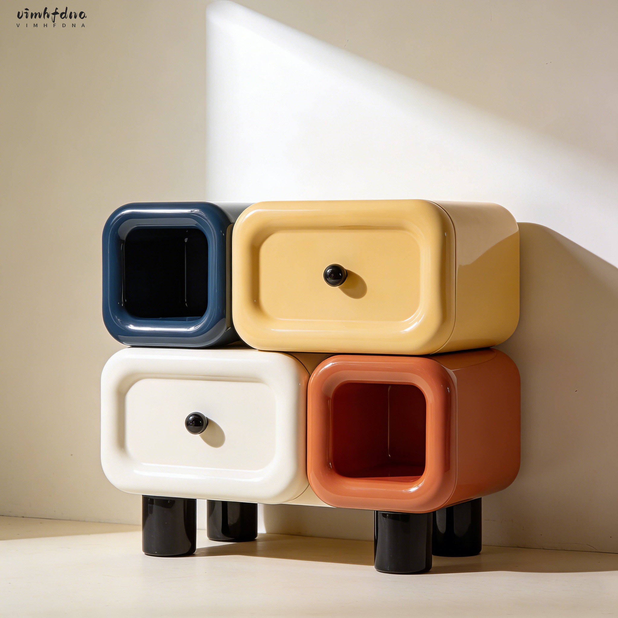 多機能収納キャビネット