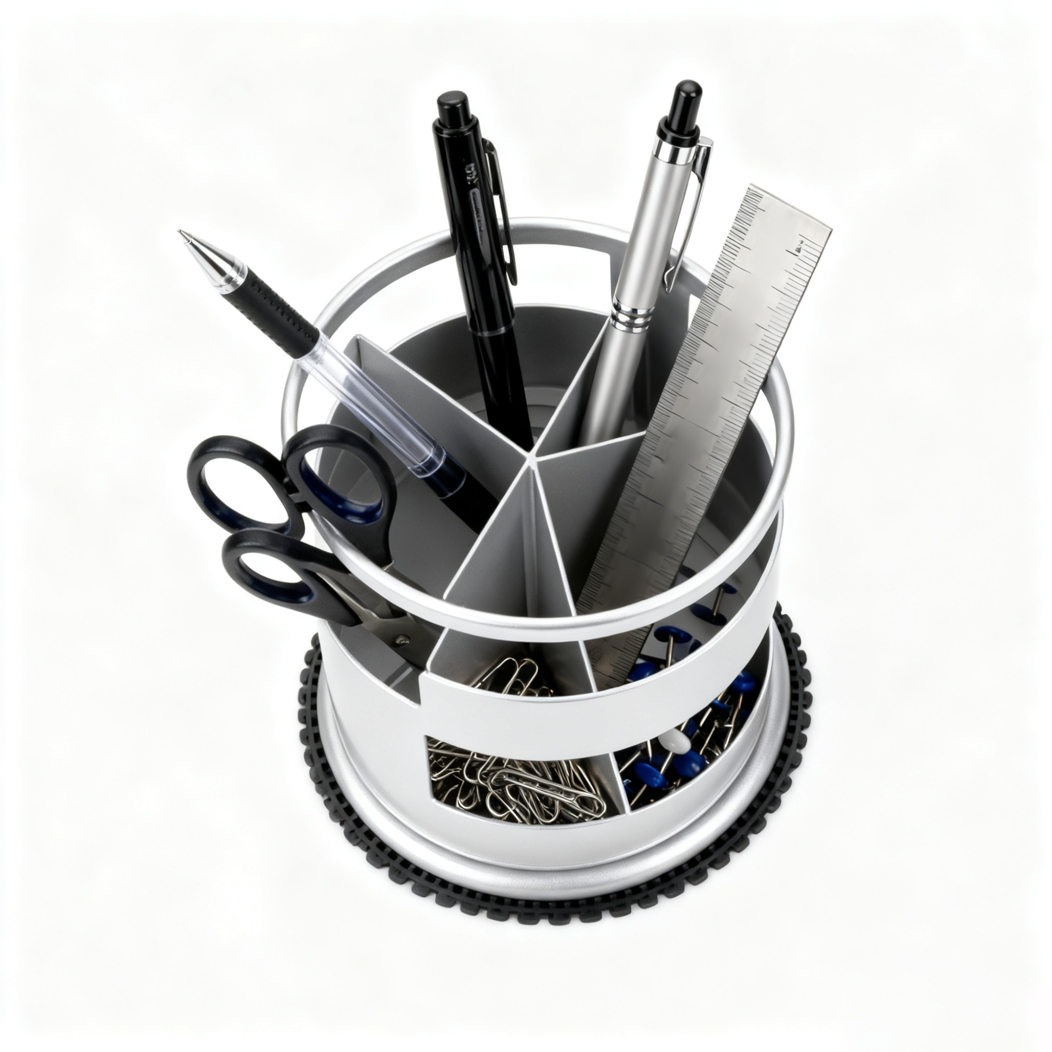 스테인리스 스틸 연필꽂이