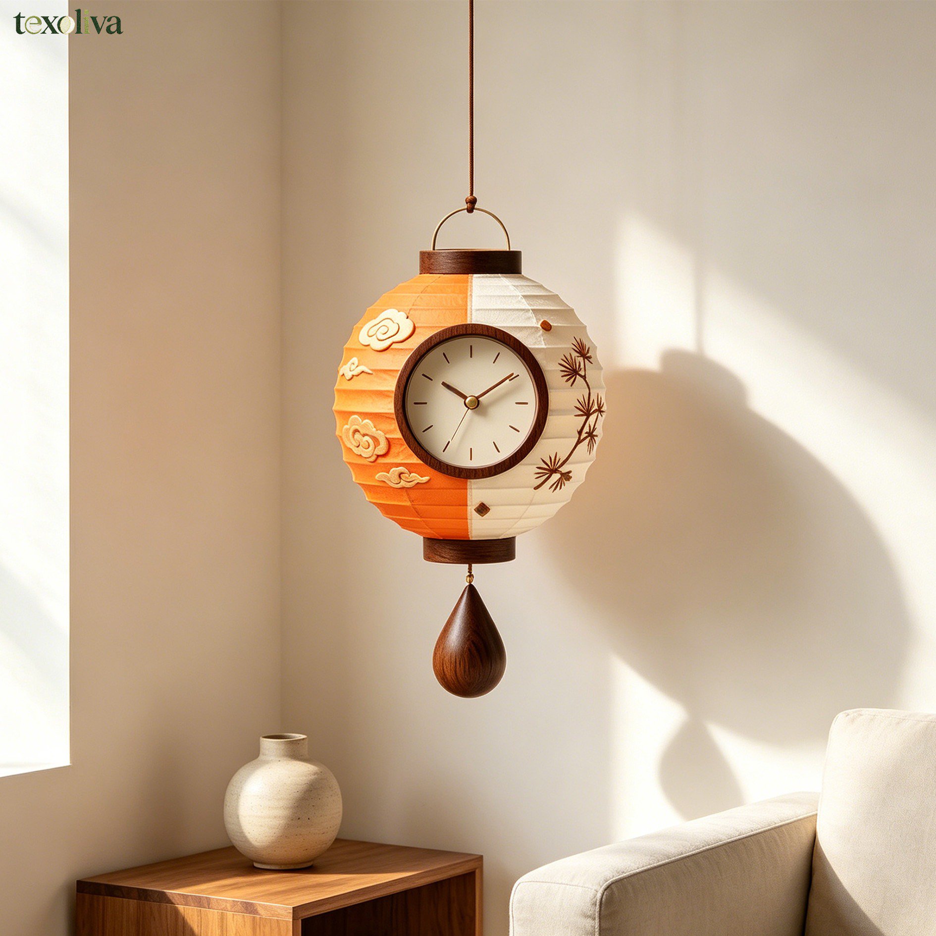 Unique decorative clock