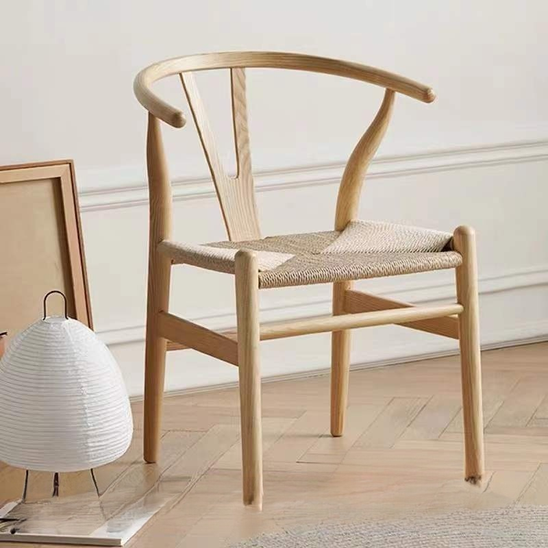 Modern Nordic Armrest Dining Chair for Home Use
