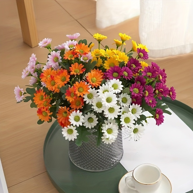 仿真花束小皺菊