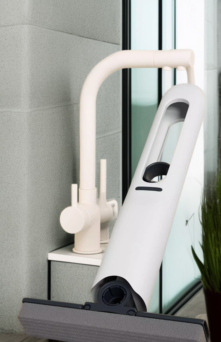 Multifunctional portable hands-free mop for home cleaning