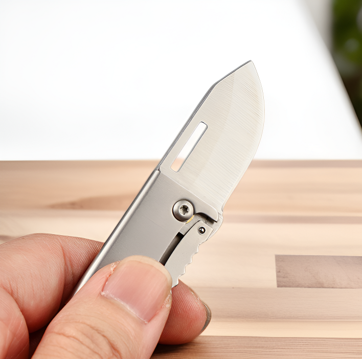 Mini, sharp, portable, and versatile folding knife